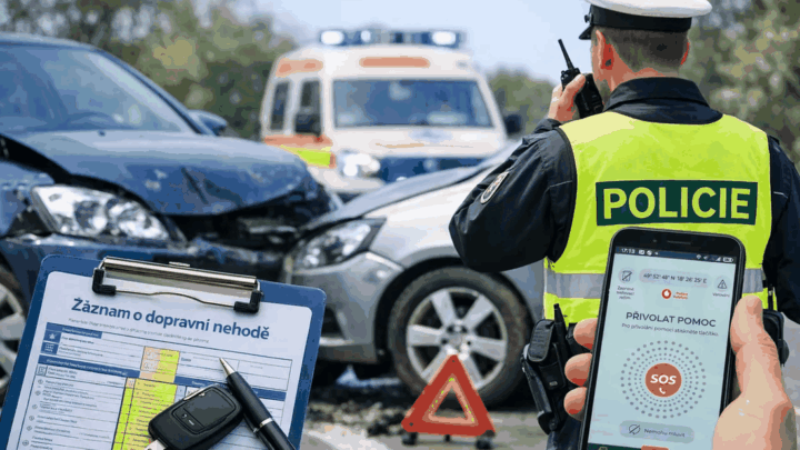 Víte, jak se správně chovat při dopravní nehodě?