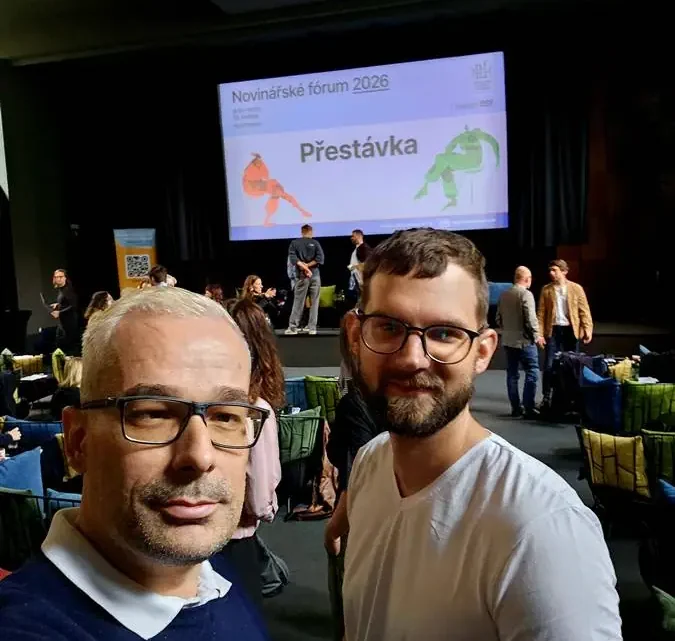 Z Orlové až na Novinářské fórum do Prahy