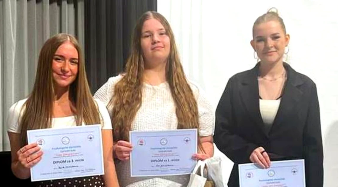 Orlovská studentka bodovala: Eva Jedináková vyhrála krajskou psychologickou olympiádu