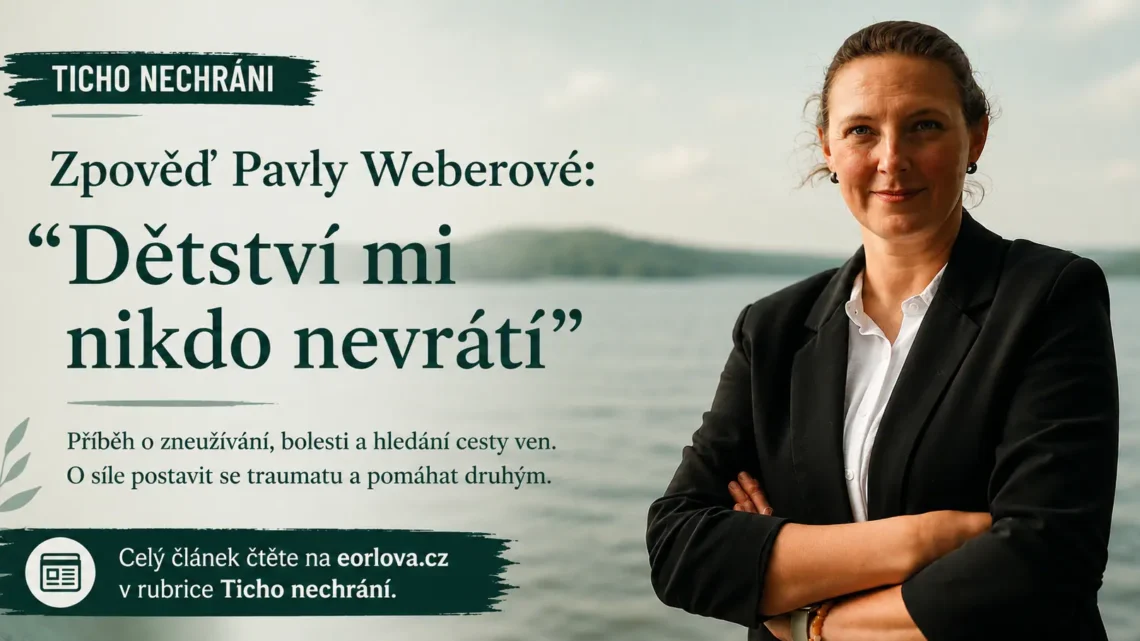 „Dětství mi nikdo nevrátí. Chci jen klid.“ Pavla Weberová promluvila krátce po policejním výslechu