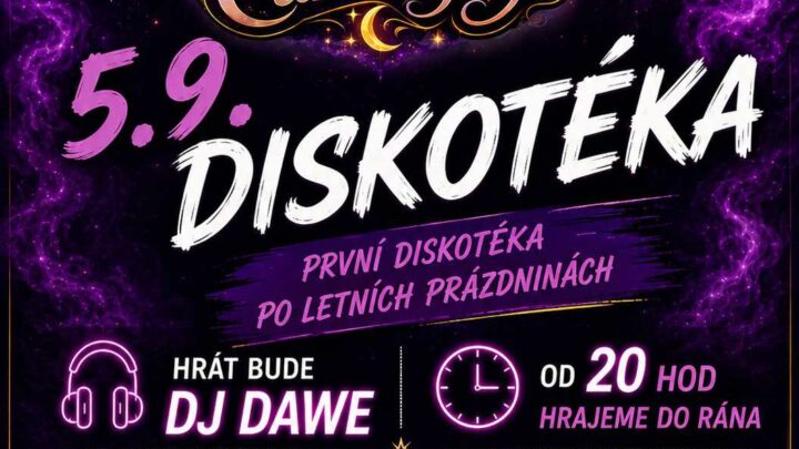 První diskotéka po prázdninách